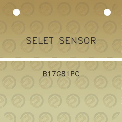 selet-sensor-b17g81pc