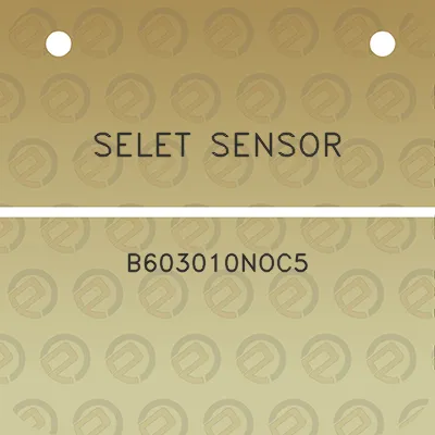 selet-sensor-b603010noc5