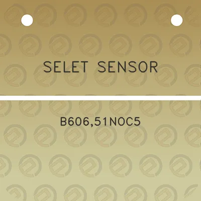 selet-sensor-b60651noc5