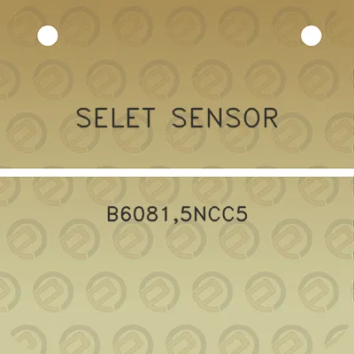 selet-sensor-b60815ncc5