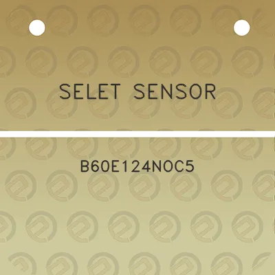 selet-sensor-b60e124noc5