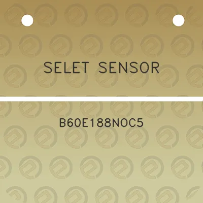 selet-sensor-b60e188noc5