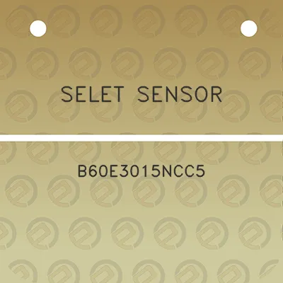 selet-sensor-b60e3015ncc5