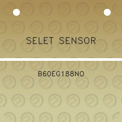 selet-sensor-b60eg188no