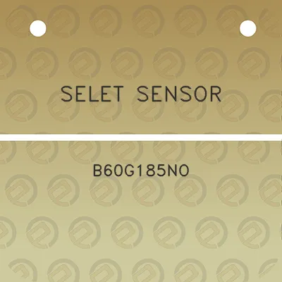 selet-sensor-b60g185no