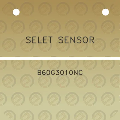 selet-sensor-b60g3010nc