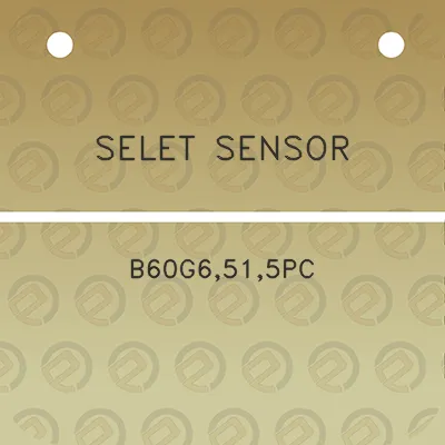 selet-sensor-b60g6515pc