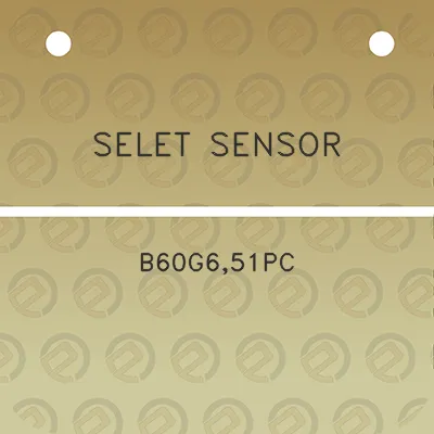 selet-sensor-b60g651pc