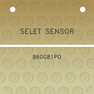 selet-sensor-b60g81po