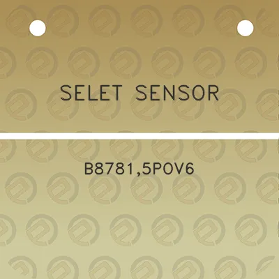 selet-sensor-b87815pov6