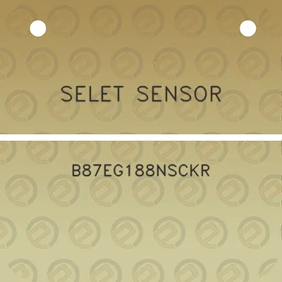 selet-sensor-b87eg188nsckr