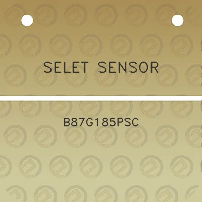 selet-sensor-b87g185psc