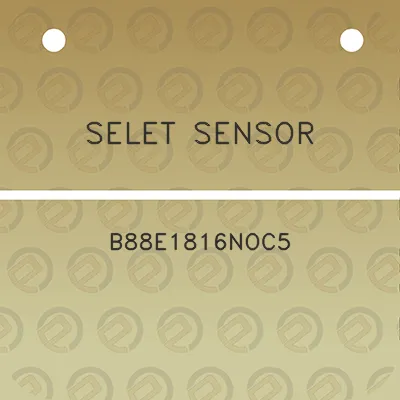 selet-sensor-b88e1816noc5