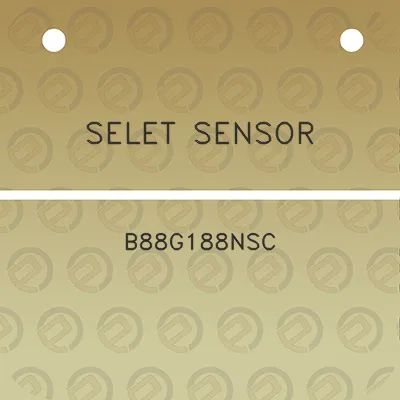 selet-sensor-b88g188nsc