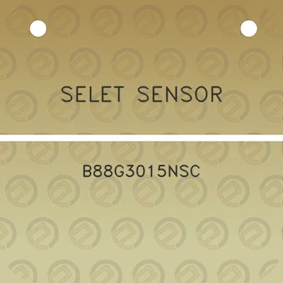 selet-sensor-b88g3015nsc