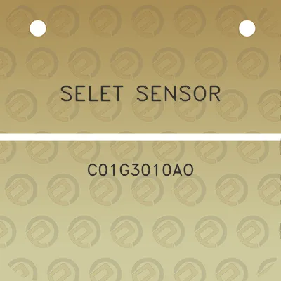 selet-sensor-c01g3010ao