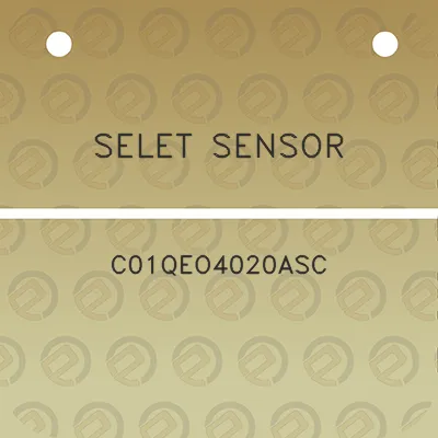 selet-sensor-c01qeo4020asc