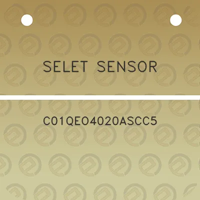 selet-sensor-c01qeo4020ascc5