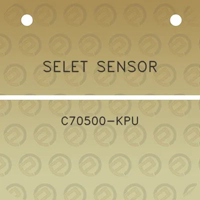 selet-sensor-c70500-kpu