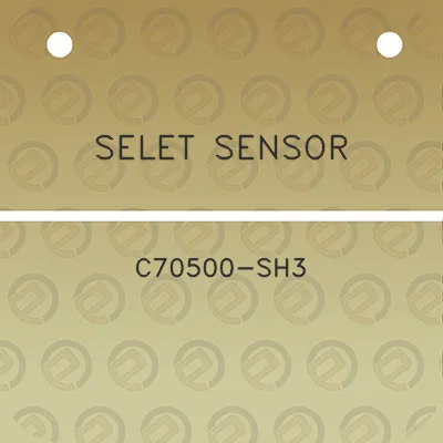 selet-sensor-c70500-sh3