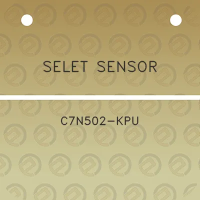 selet-sensor-c7n502-kpu