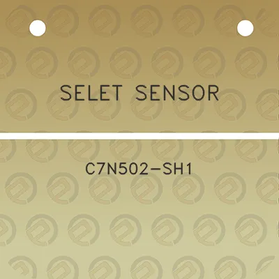 selet-sensor-c7n502-sh1