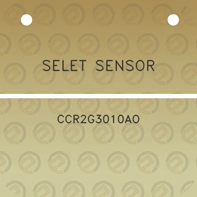 selet-sensor-ccr2g3010ao