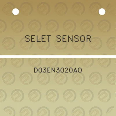 selet-sensor-d03en3020ao