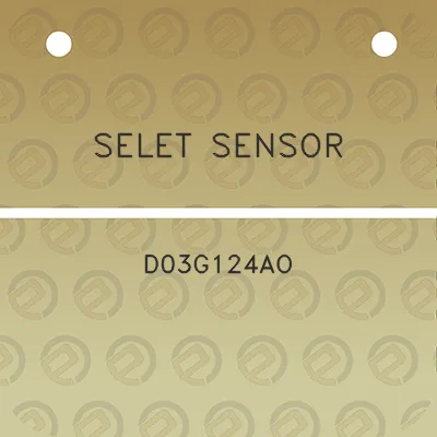 selet-sensor-d03g124ao