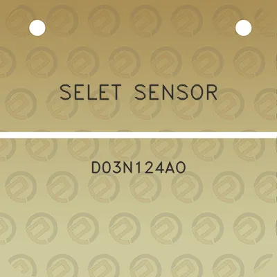 selet-sensor-d03n124ao