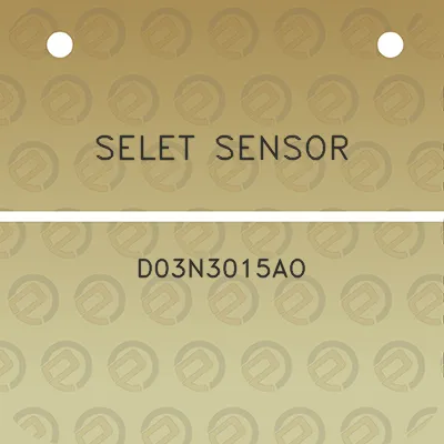 selet-sensor-d03n3015ao