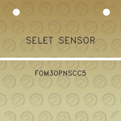 selet-sensor-fom30pnscc5