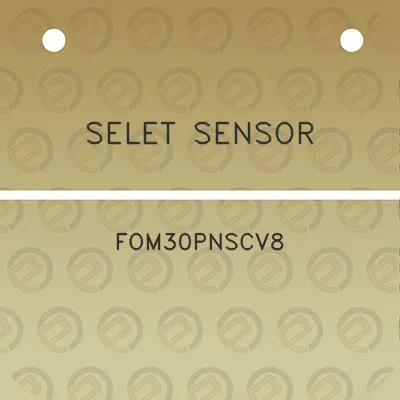 selet-sensor-fom30pnscv8