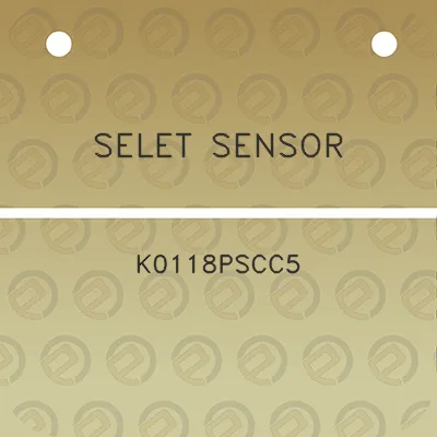 selet-sensor-k0118pscc5