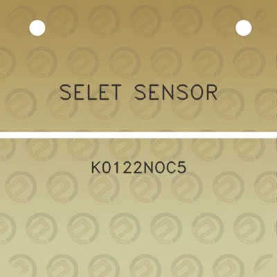 selet-sensor-k0122noc5