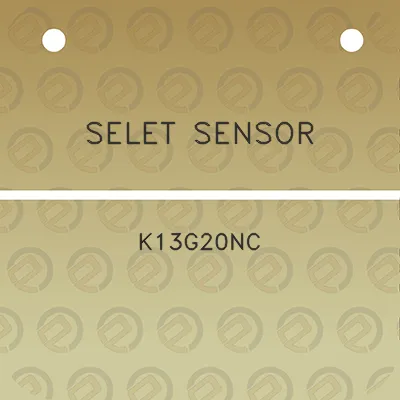 selet-sensor-k13g20nc