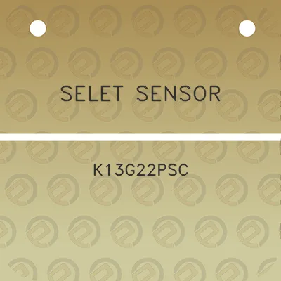 selet-sensor-k13g22psc