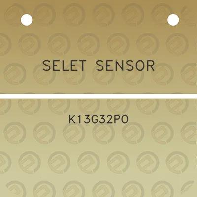 selet-sensor-k13g32po