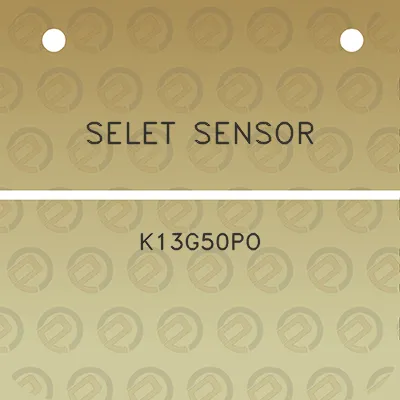 selet-sensor-k13g50po