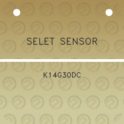 selet-sensor-k14g30dc