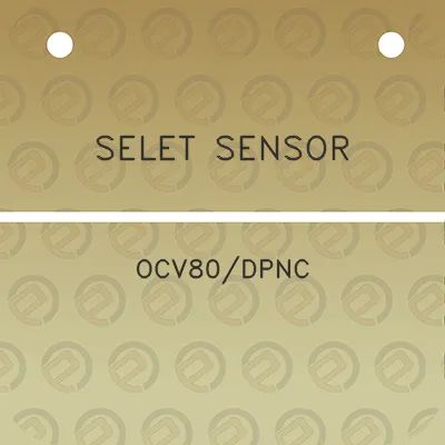 selet-sensor-ocv80dpnc