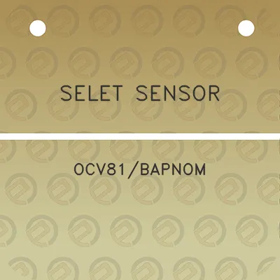 selet-sensor-ocv81bapnom