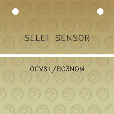 selet-sensor-ocv81bc3nom