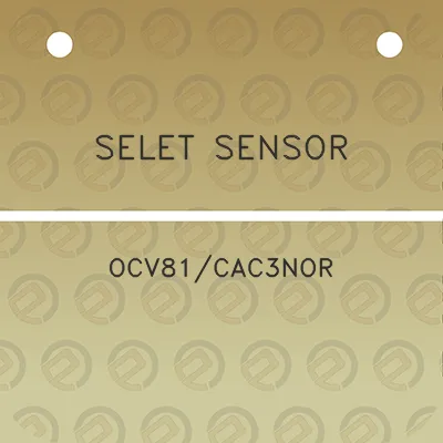 selet-sensor-ocv81cac3nor