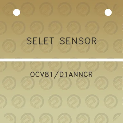 selet-sensor-ocv81d1anncr