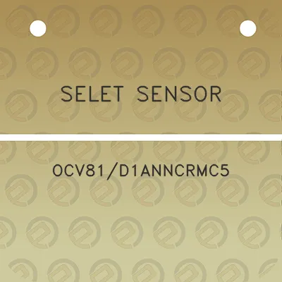 selet-sensor-ocv81d1anncrmc5