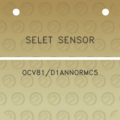 selet-sensor-ocv81d1annormc5