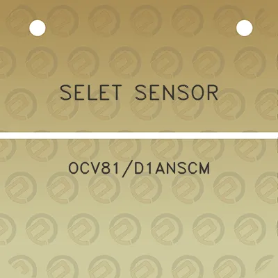 selet-sensor-ocv81d1anscm