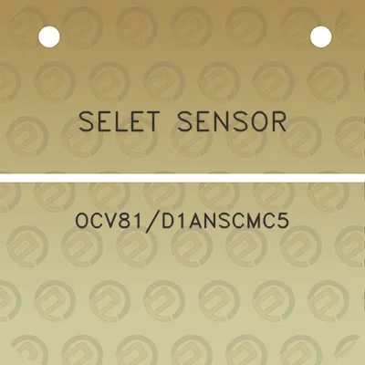 selet-sensor-ocv81d1anscmc5