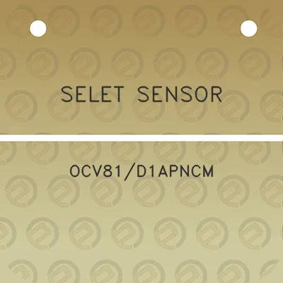 selet-sensor-ocv81d1apncm